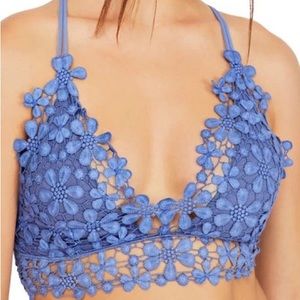 Free People Miss Dazie Bralette in Blue